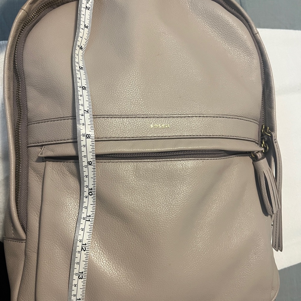Fossil Leather Backpack - Picture 9 of 9